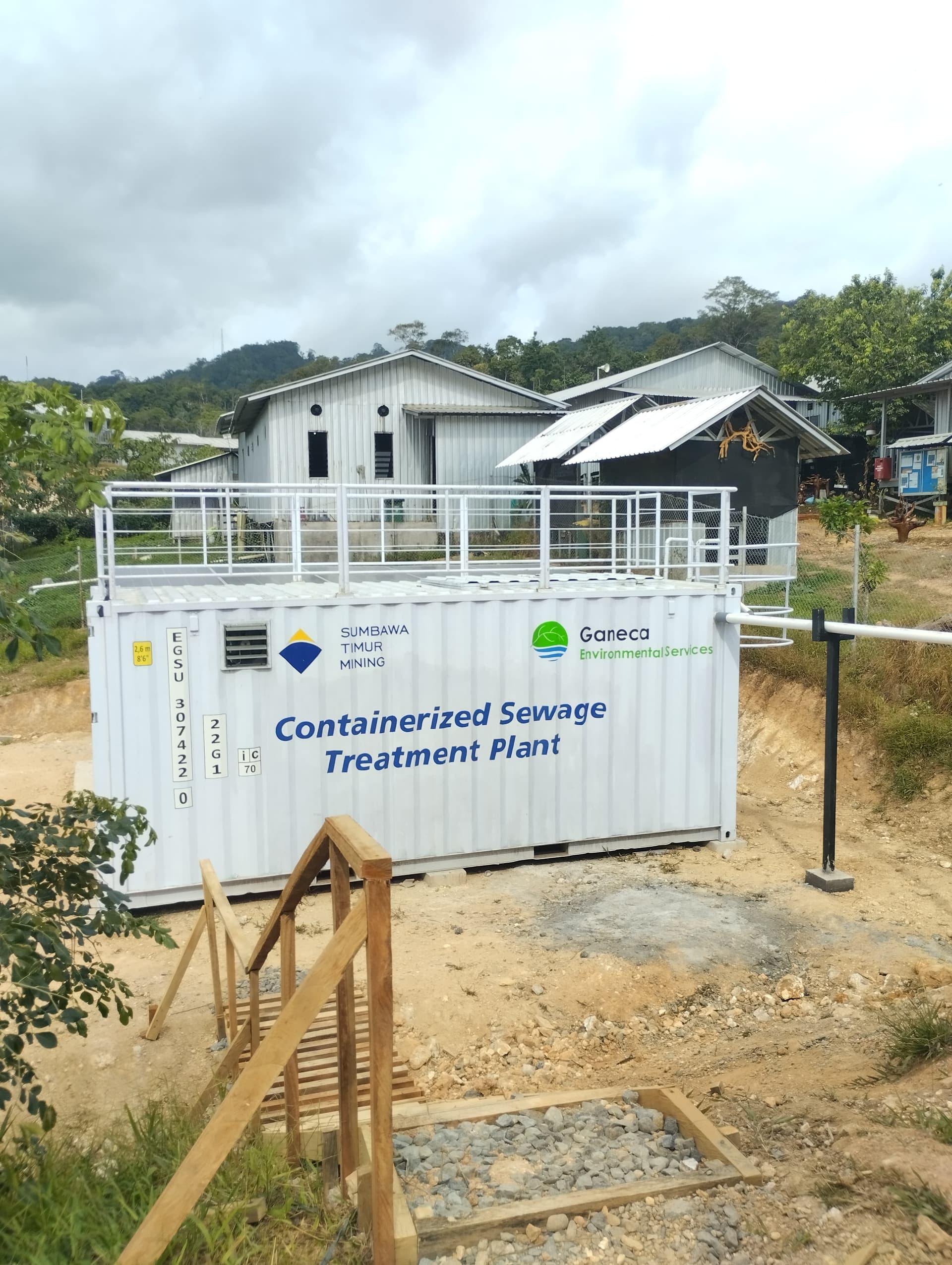 Jasa Instalasi Containerized Sewage Treatment Plant (CSTP)