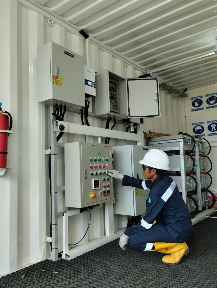 Pengolahan Air Tambang (mine water treatment)